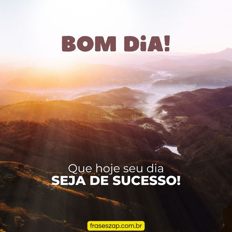 Imagem de bom dia para compartilhar no WhatsApp