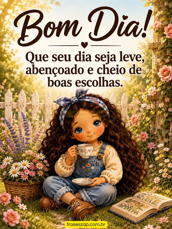 Imagem de bom dia para compartilhar no WhatsApp