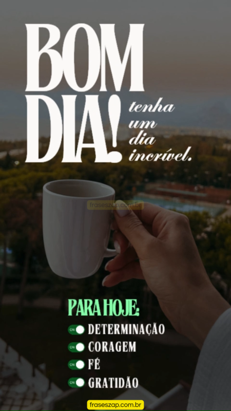 Imagem de bom dia para compartilhar no WhatsApp