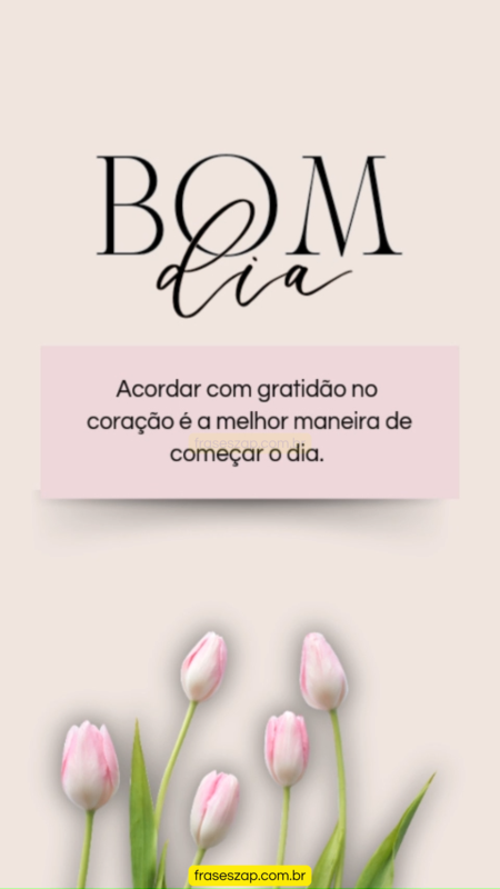 Imagem de bom dia para compartilhar no WhatsApp