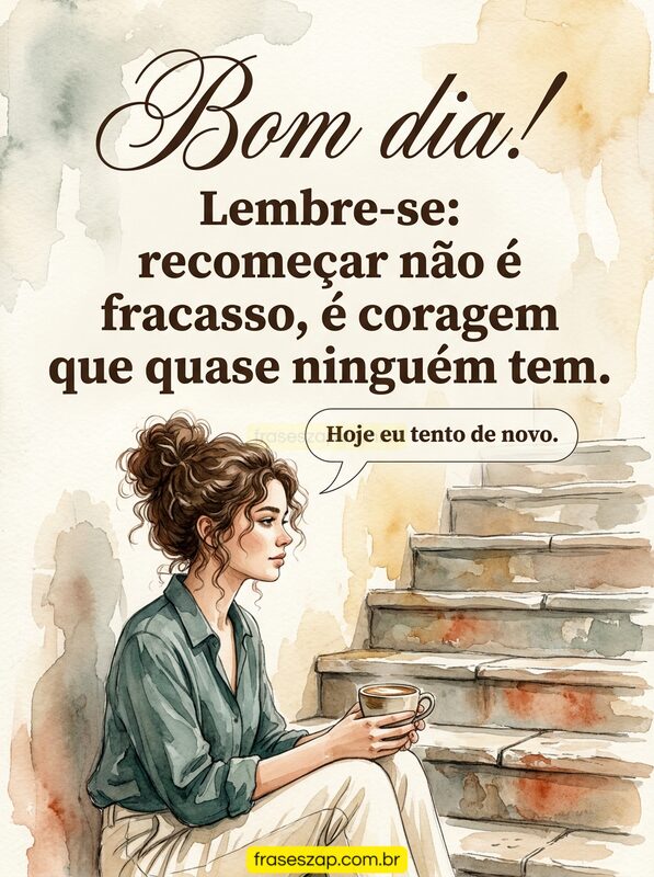 Imagem de bom dia para compartilhar no WhatsApp