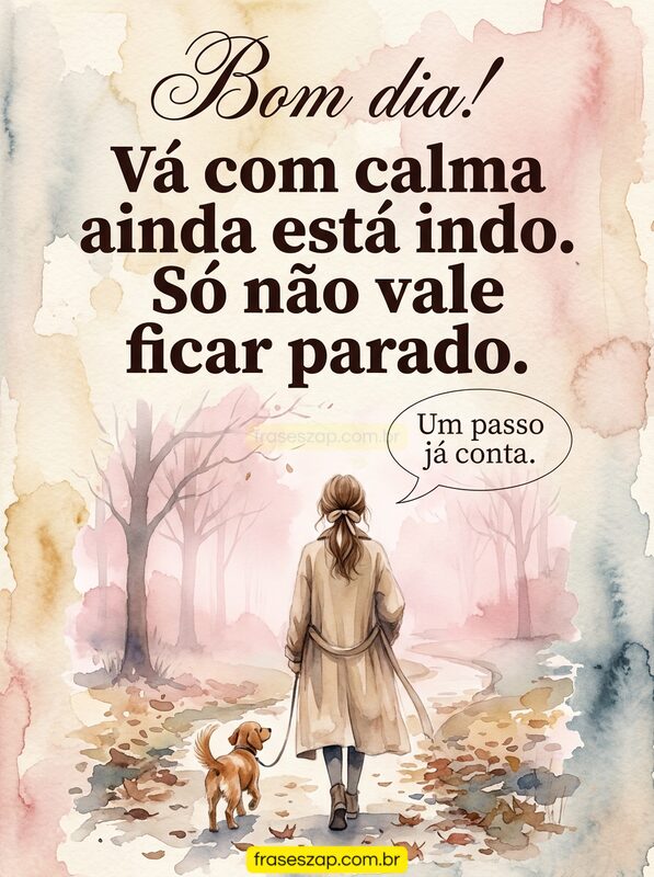 Imagem de bom dia para compartilhar no WhatsApp