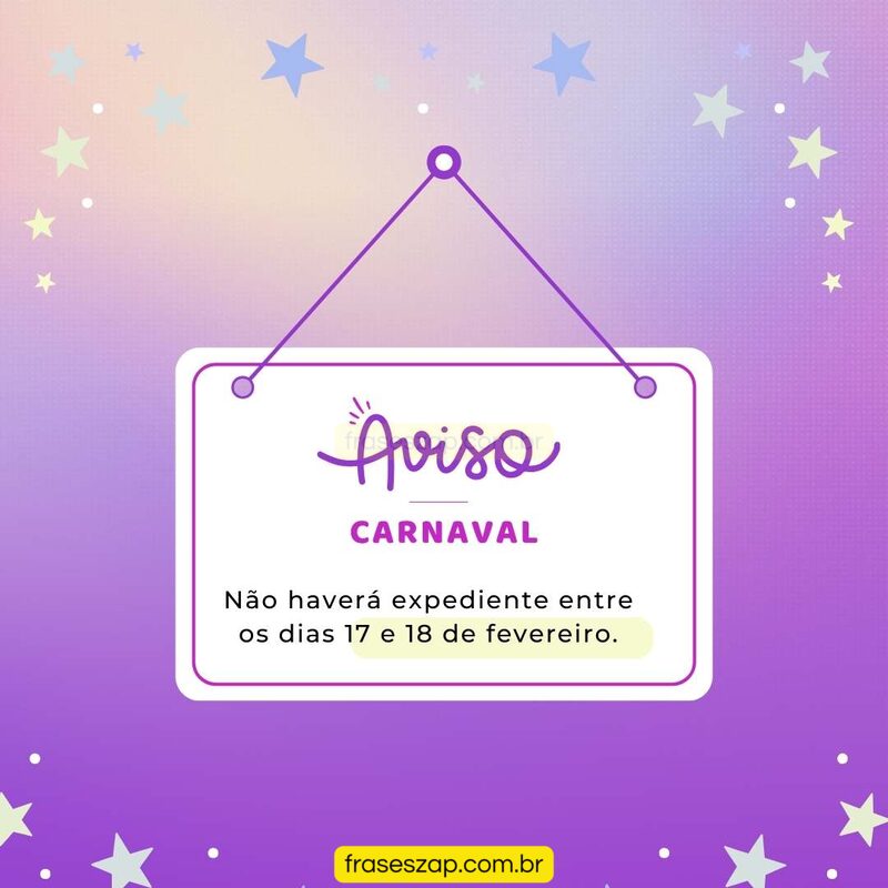 Imagem de carnaval para compartilhar no WhatsApp
