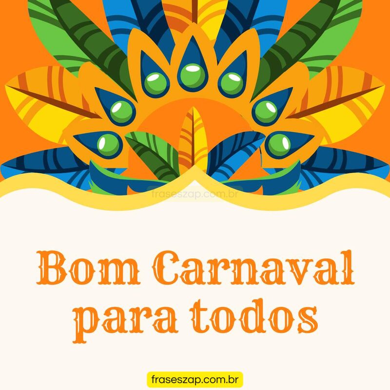 Imagem de carnaval para compartilhar no WhatsApp