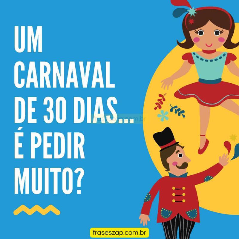 Imagem de carnaval para compartilhar no WhatsApp