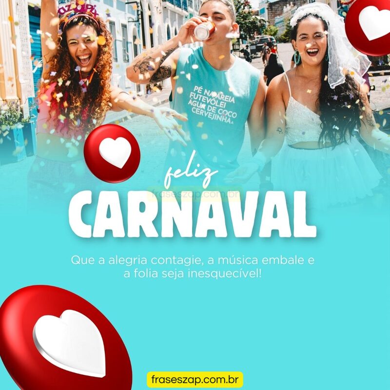 Imagem de carnaval para compartilhar no WhatsApp