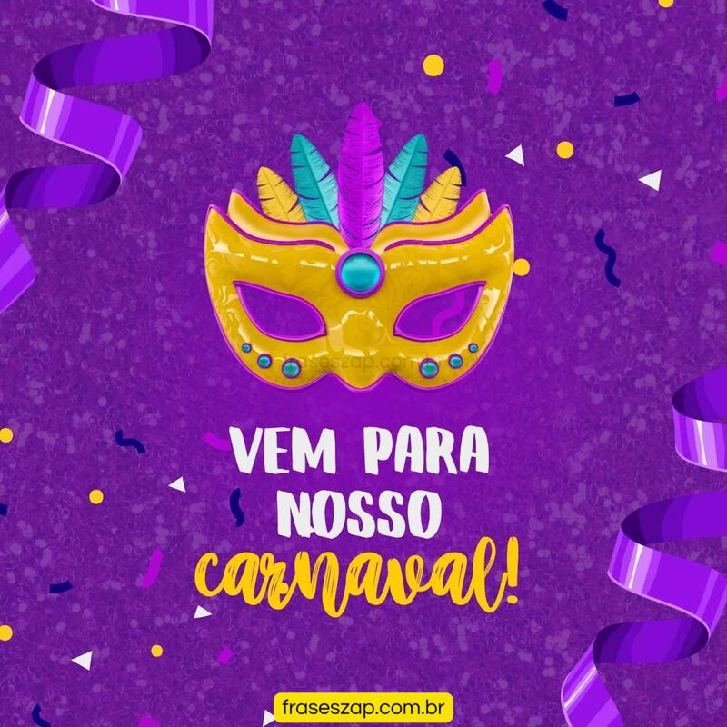 Imagem de carnaval para compartilhar no WhatsApp