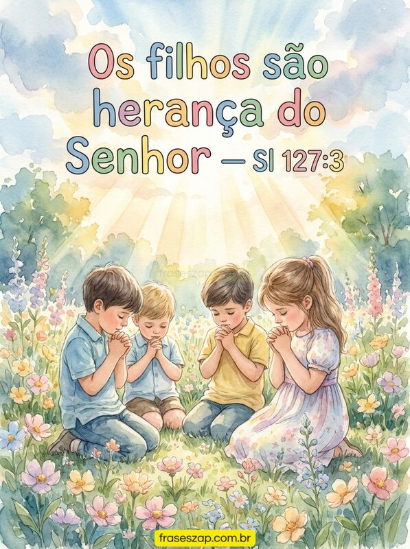 Imagem de dia das crianças para compartilhar no WhatsApp