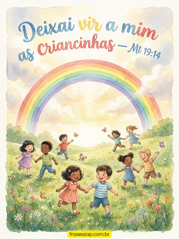 Imagem de dia das crianças para compartilhar no WhatsApp