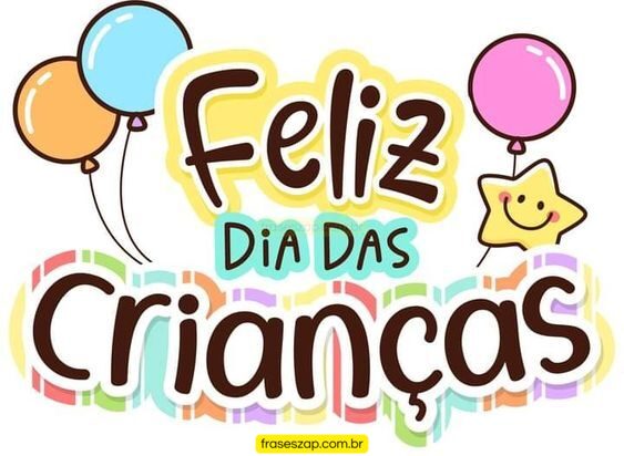 Imagem de dia das crianças para compartilhar no WhatsApp