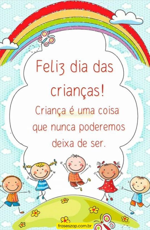 Imagem de dia das crianças para compartilhar no WhatsApp
