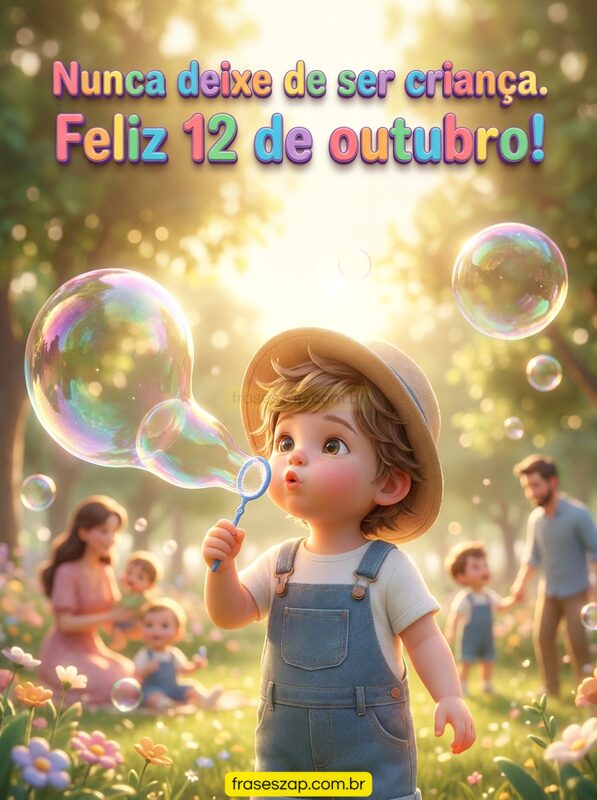 Imagem de dia das crianças para compartilhar no WhatsApp