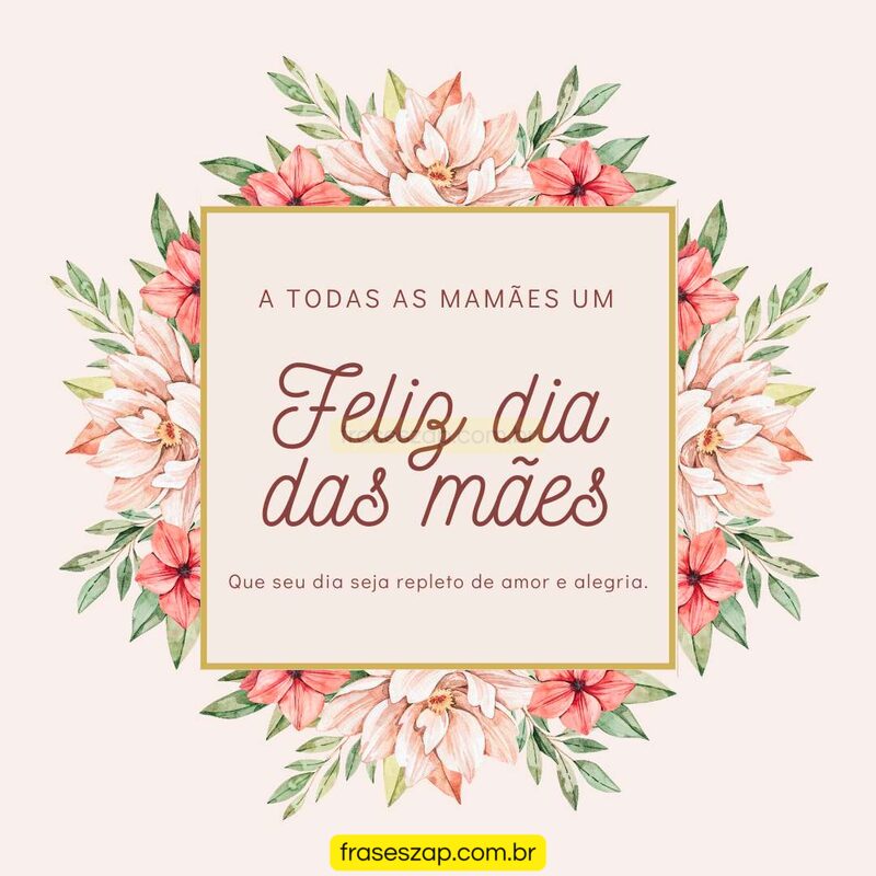 Imagem de dia das mães para compartilhar no WhatsApp