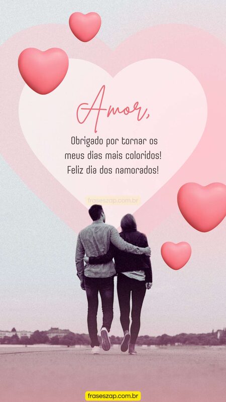 Imagem de dia dos namorados para compartilhar no WhatsApp