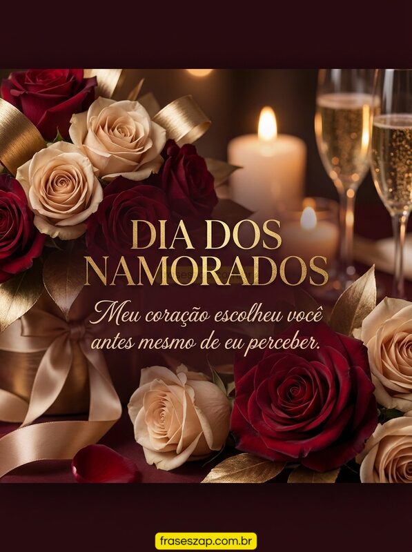 Imagem de dia dos namorados para compartilhar no WhatsApp