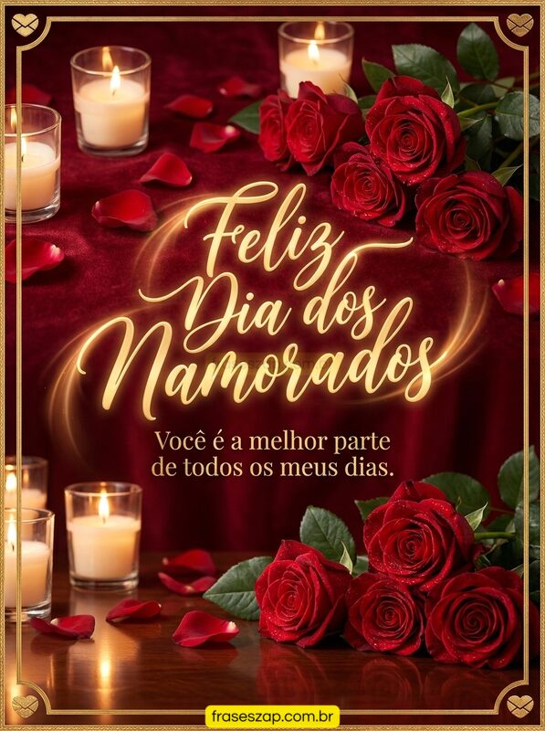 Imagem de dia dos namorados para compartilhar no WhatsApp