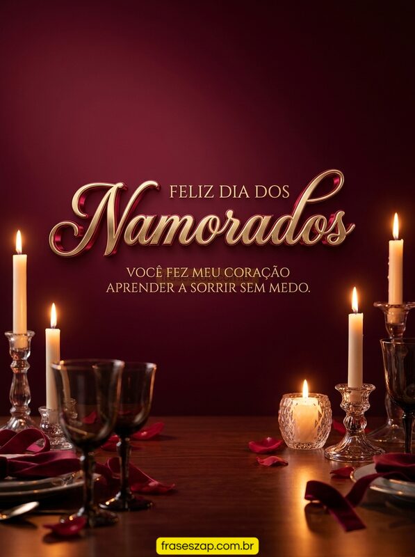Imagem de dia dos namorados para compartilhar no WhatsApp