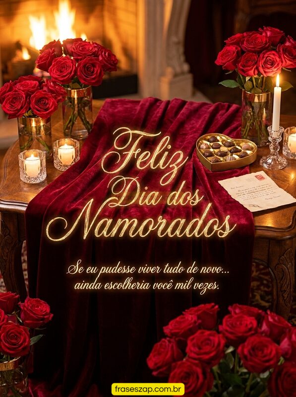 Imagem de dia dos namorados para compartilhar no WhatsApp