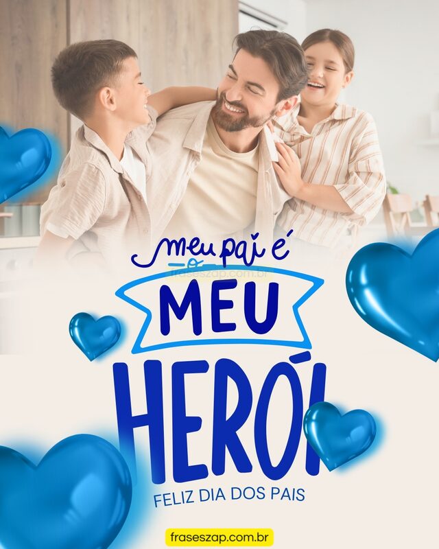 Imagem de dia dos pais para compartilhar no WhatsApp