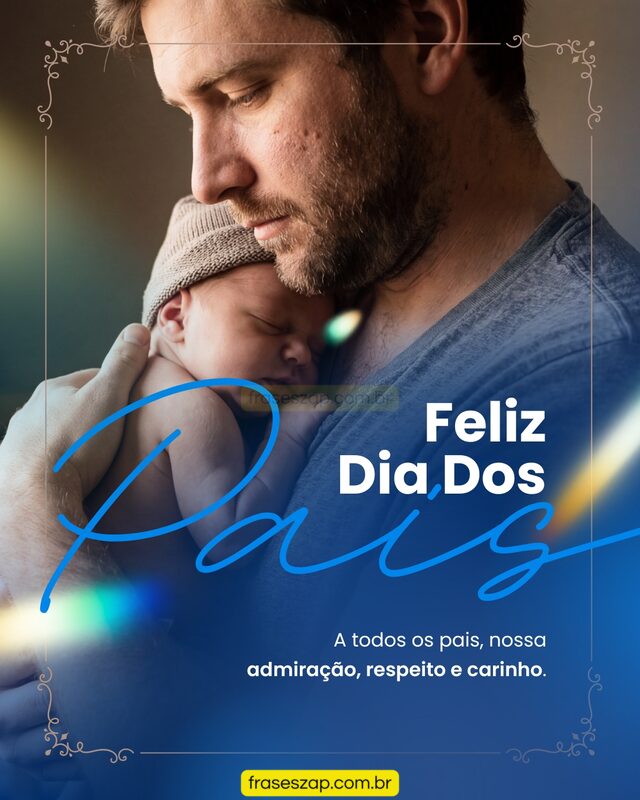 Imagem de dia dos pais para compartilhar no WhatsApp