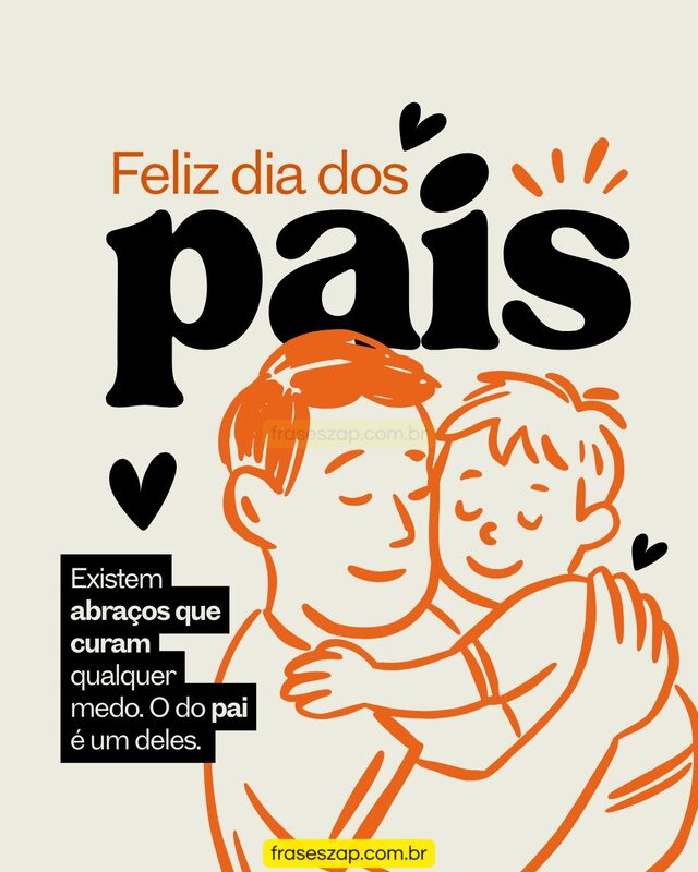 Imagem de dia dos pais para compartilhar no WhatsApp
