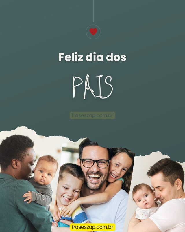 Imagem de dia dos pais para compartilhar no WhatsApp