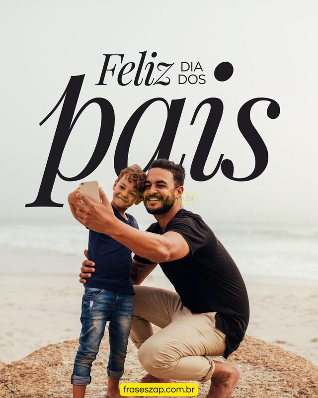 Imagem de dia dos pais para compartilhar no WhatsApp