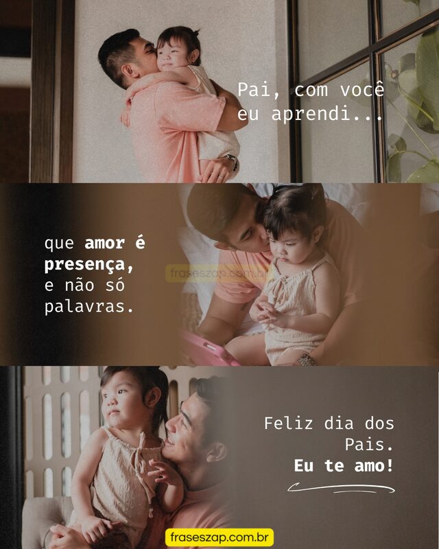 Imagem de dia dos pais para compartilhar no WhatsApp