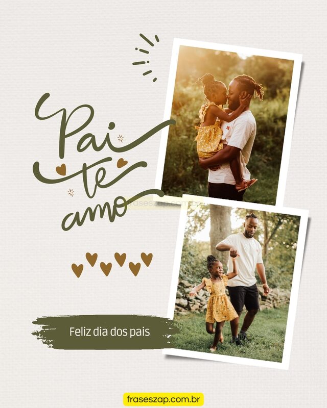 Imagem de dia dos pais para compartilhar no WhatsApp
