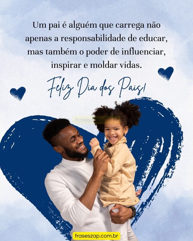 Imagem de dia dos pais para compartilhar no WhatsApp