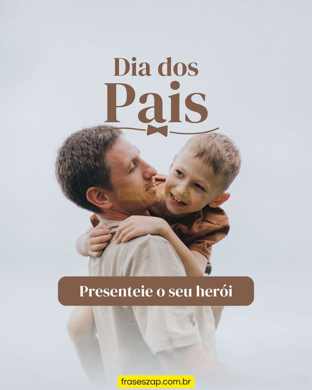 Imagem de dia dos pais para compartilhar no WhatsApp