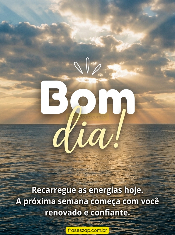 Imagem de domingo para compartilhar no WhatsApp