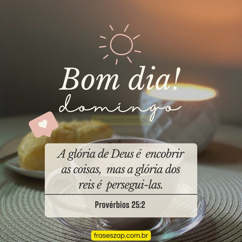 Imagem de domingo para compartilhar no WhatsApp