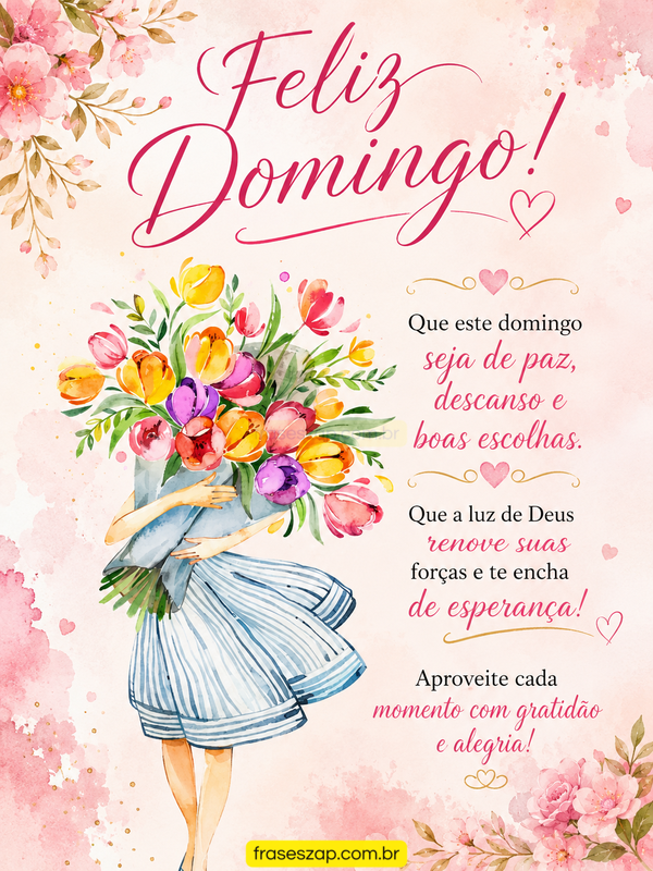 Imagem de domingo para compartilhar no WhatsApp