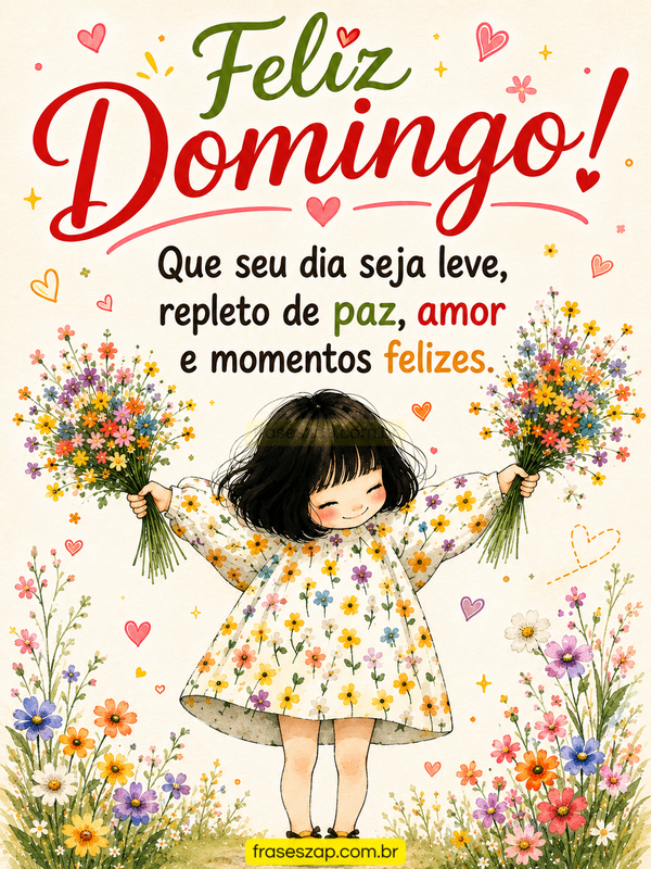 Imagem de domingo para compartilhar no WhatsApp