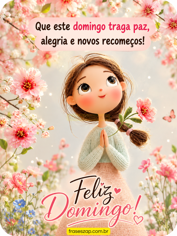 Imagem de domingo para compartilhar no WhatsApp