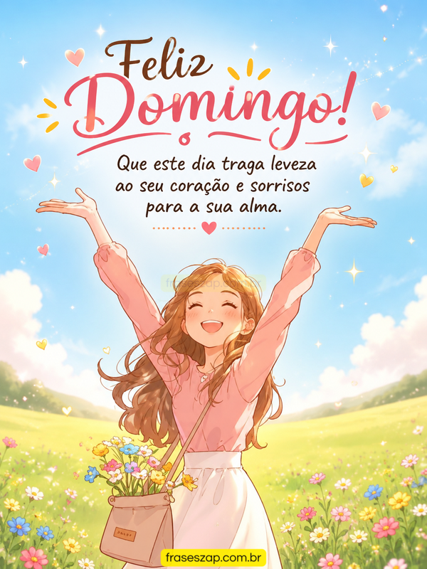 Imagem de domingo para compartilhar no WhatsApp