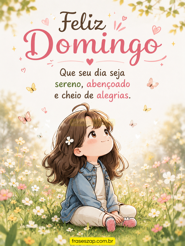 Imagem de domingo para compartilhar no WhatsApp
