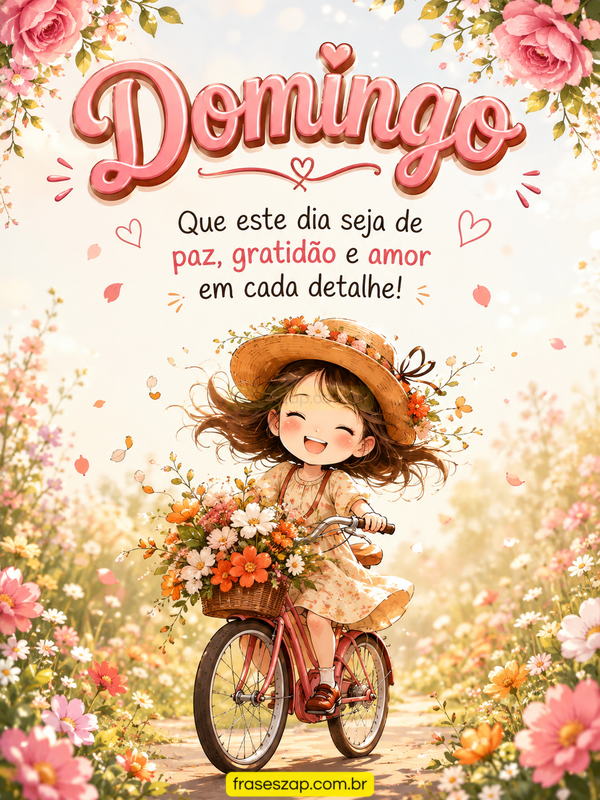 Imagem de domingo para compartilhar no WhatsApp