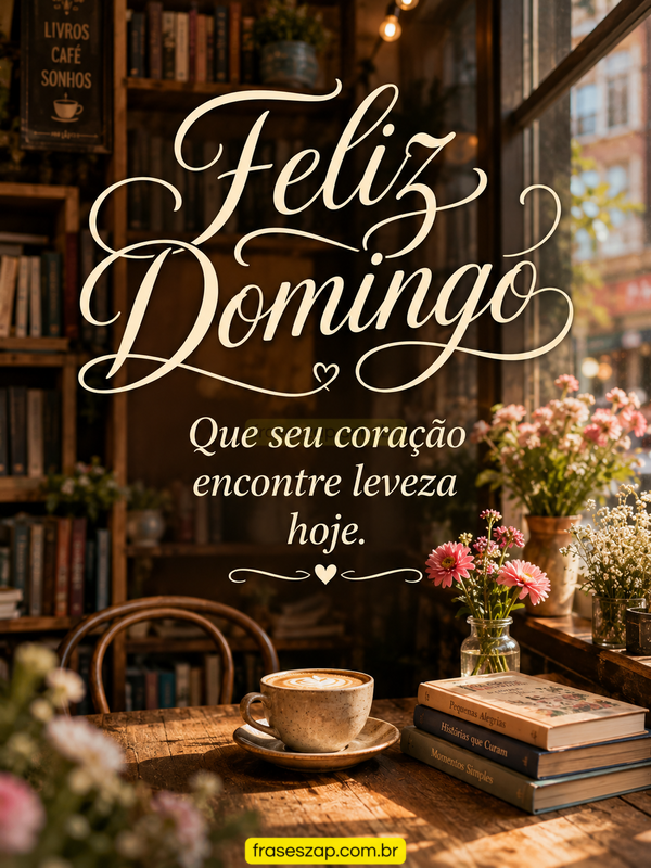 Imagem de domingo para compartilhar no WhatsApp