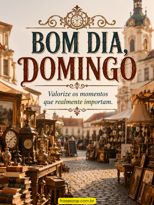 Imagem de domingo para compartilhar no WhatsApp