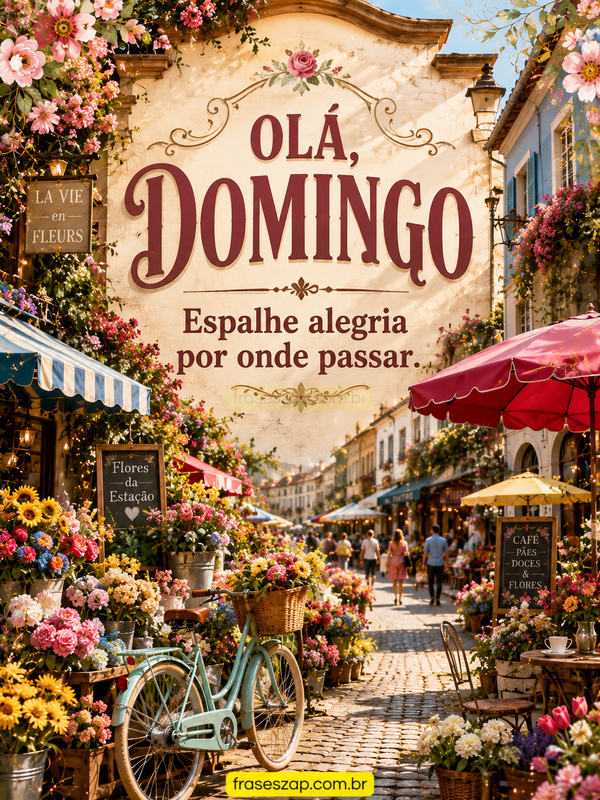Imagem de domingo para compartilhar no WhatsApp