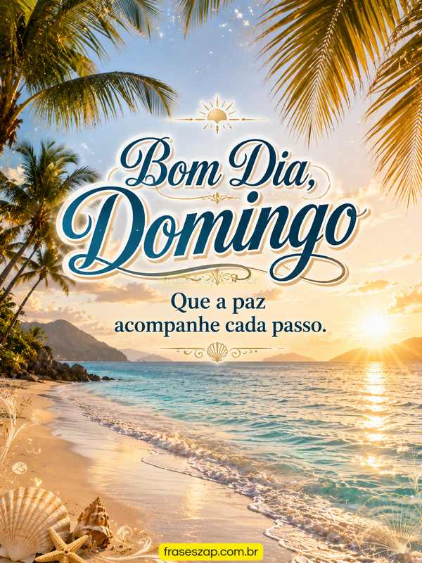 Imagem de domingo para compartilhar no WhatsApp