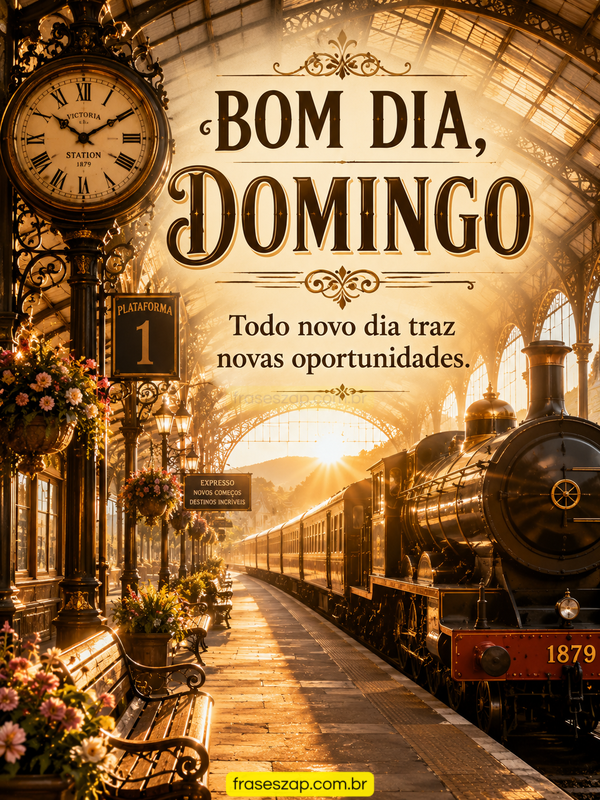 Imagem de domingo para compartilhar no WhatsApp