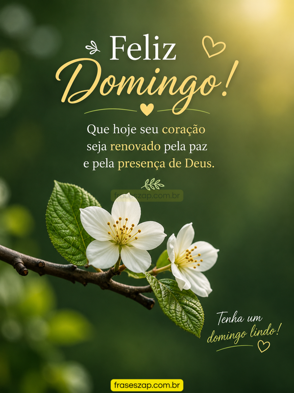 Imagem de domingo para compartilhar no WhatsApp