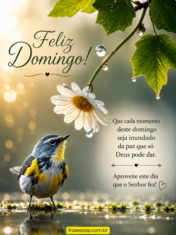 Imagem de domingo para compartilhar no WhatsApp