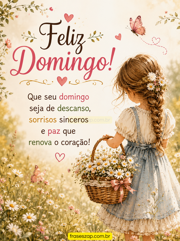Imagem de domingo para compartilhar no WhatsApp