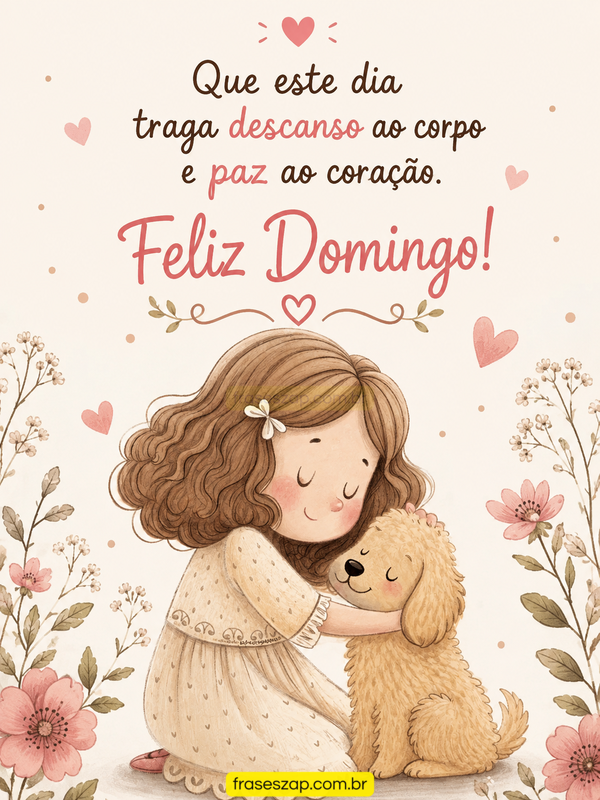 Imagem de domingo para compartilhar no WhatsApp