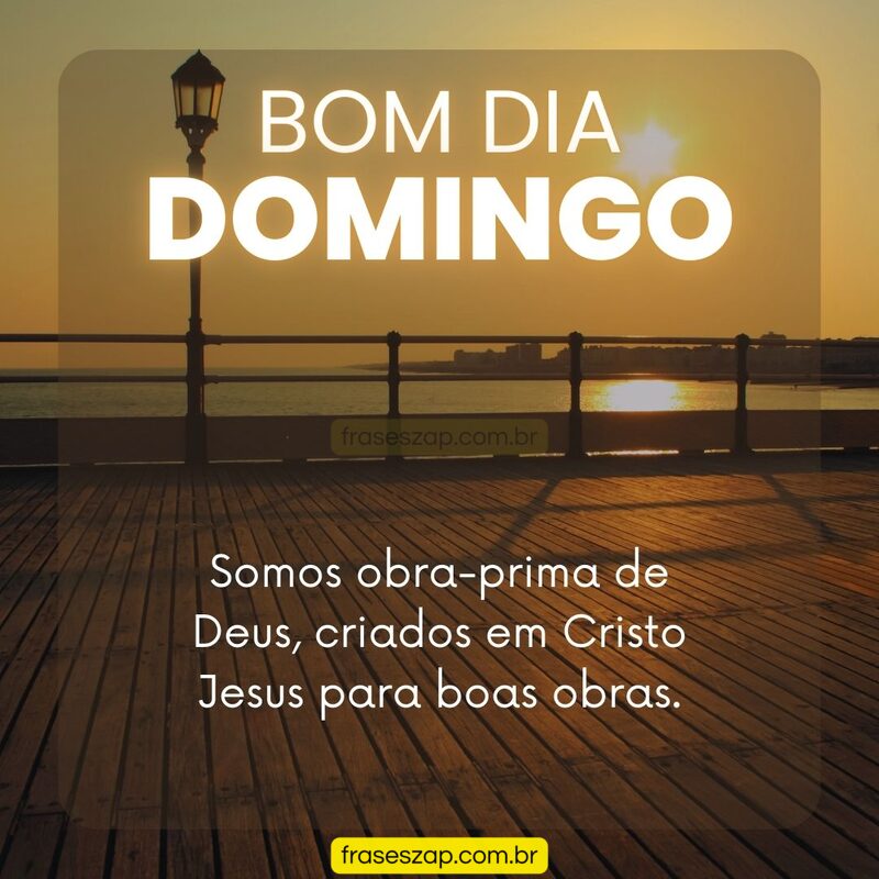 Imagem de domingo para compartilhar no WhatsApp