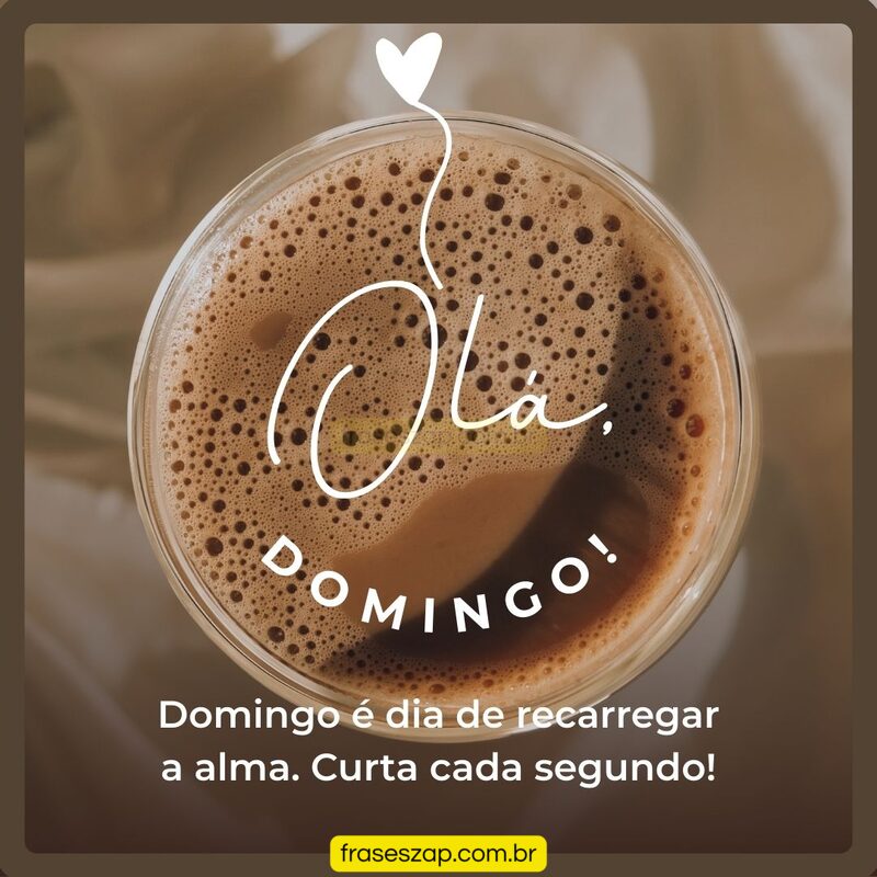 Imagem de domingo para compartilhar no WhatsApp